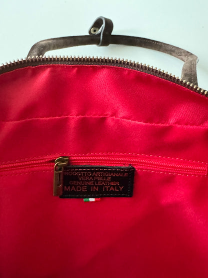 Clara Big - Genuine Suede Leather Shoulder Bag