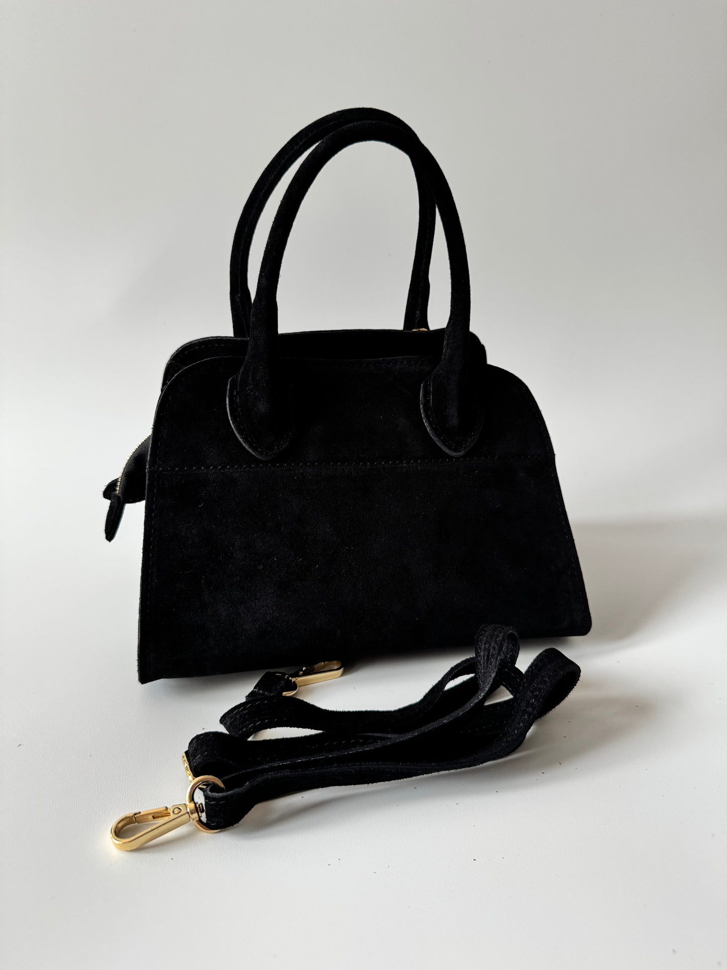 Megan Bag Suede Small