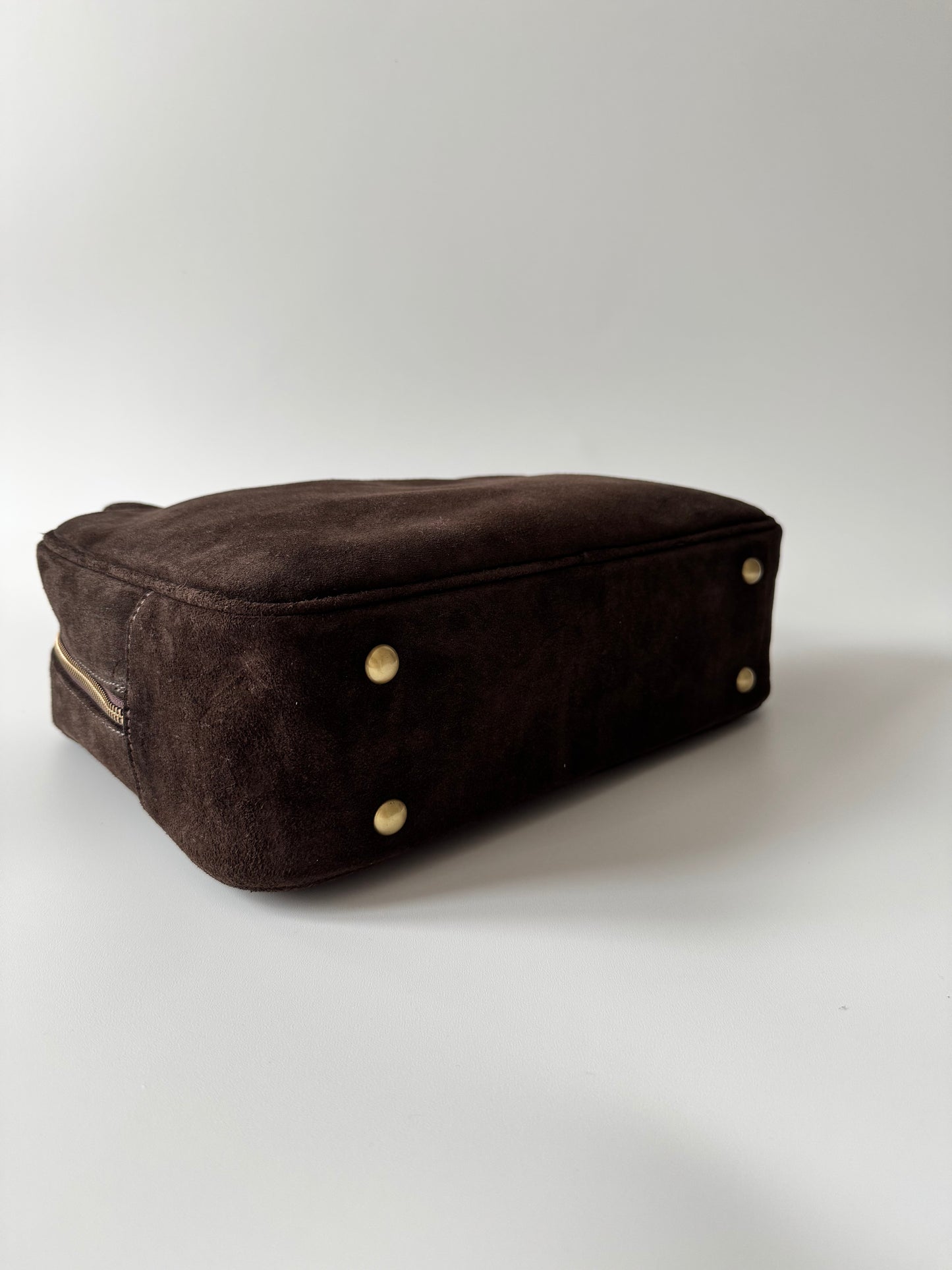 Clara Big - Genuine Suede Leather Shoulder Bag